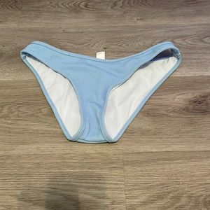 blue bathing suit bottoms